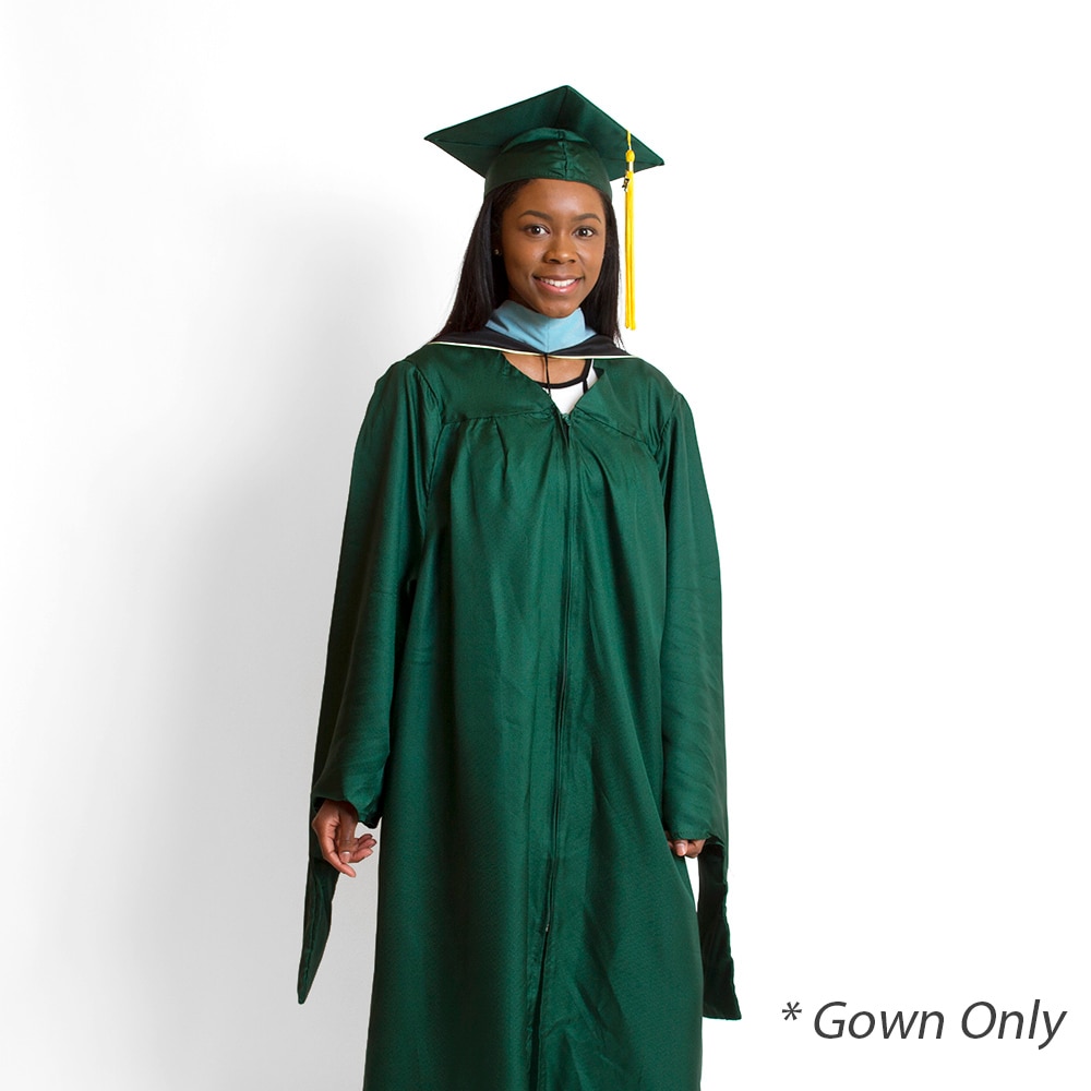 Jostens, Master, Keeper, Gown, Green, Gown Only